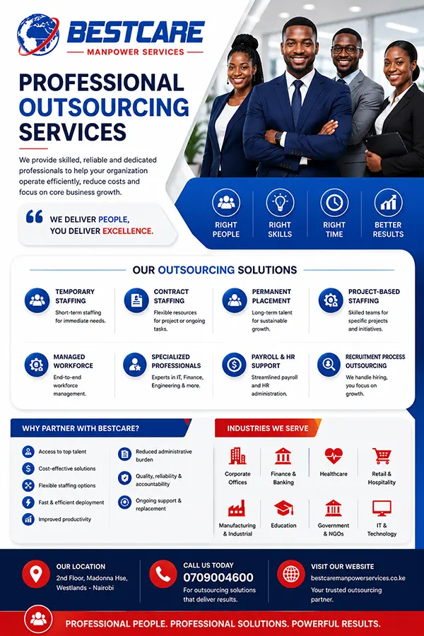 Bestcare Manpower Services team conducting recruitment consultations in Nairobi Kenya